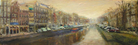 oil on canvas<br>110 x 40
